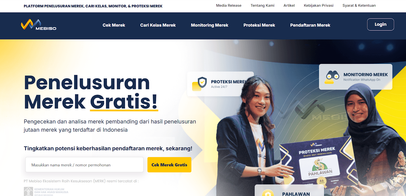 cara cek merek terdaftar