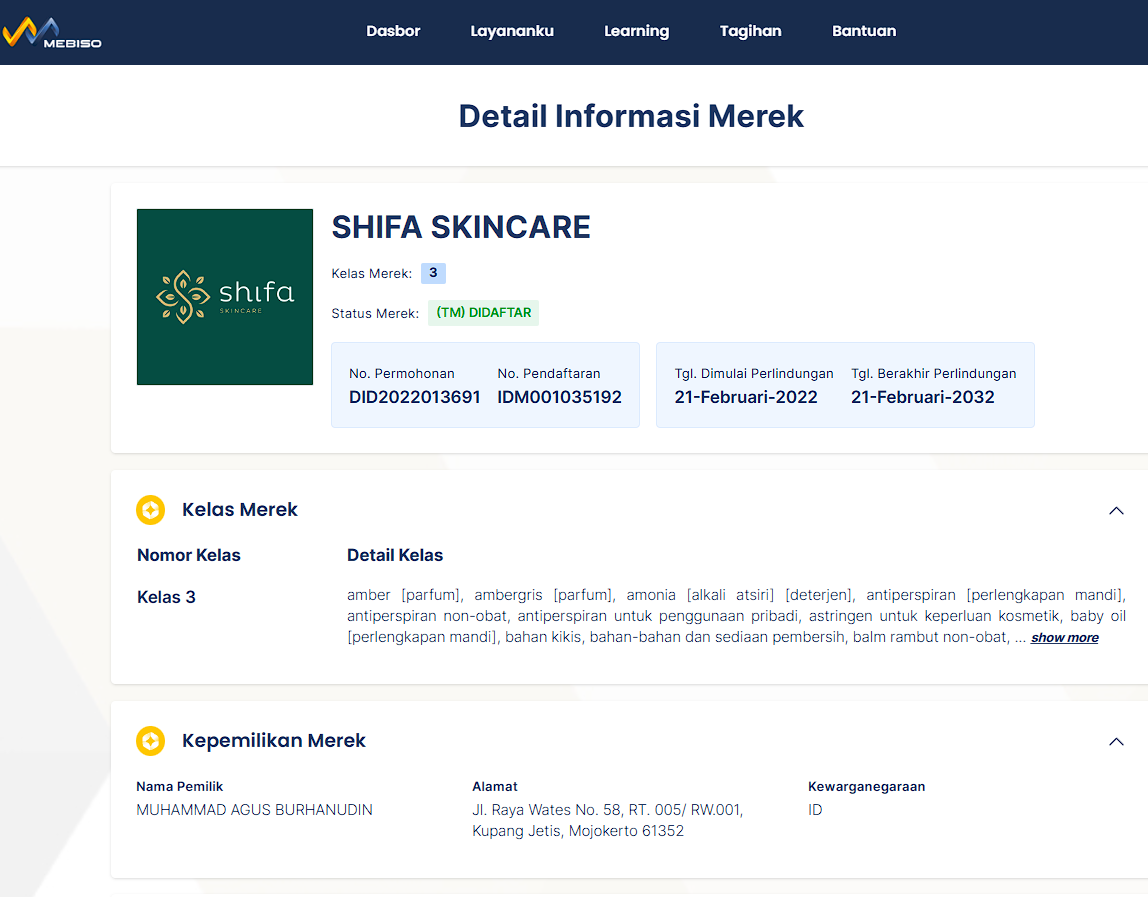 shifa skincare