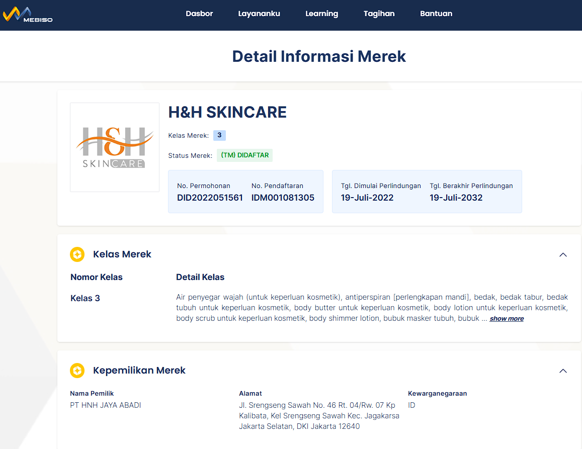 Logo H&H Skincare