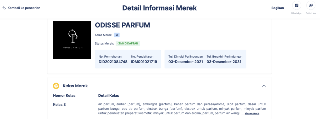 logo merek parfum terdaftar