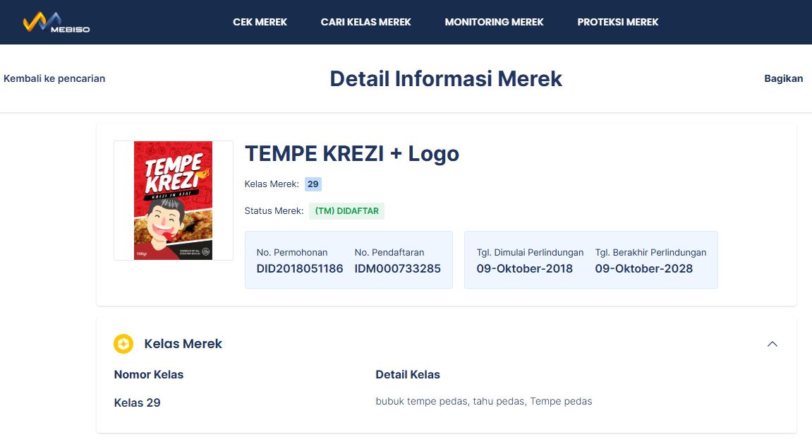 logo umkm tempe krezi