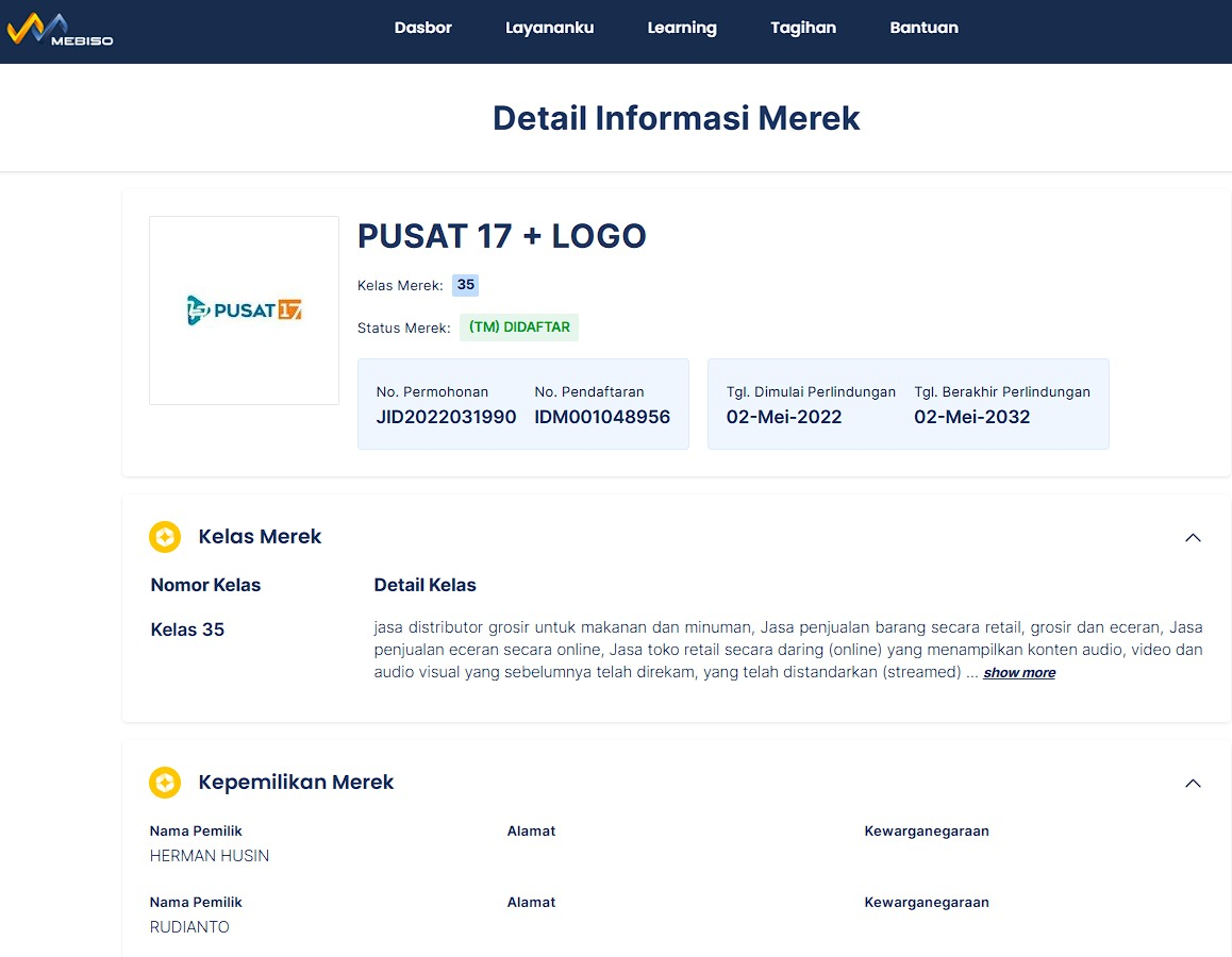 contoh merek gambar