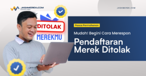 pendaftaran merek ditolak