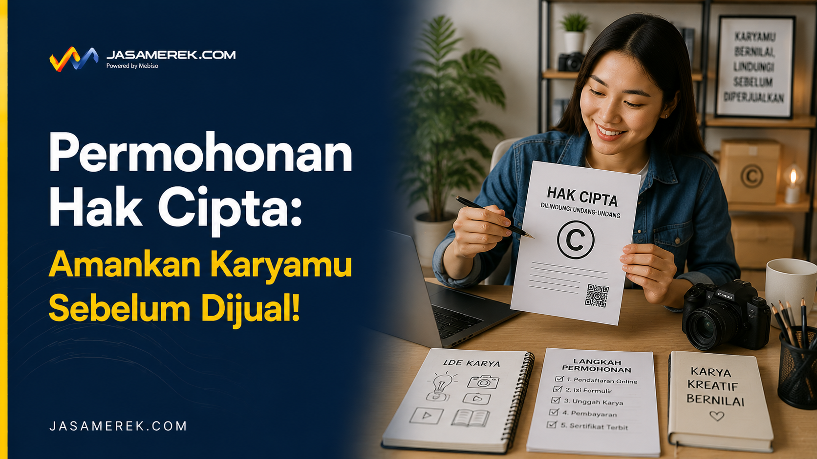 Permohonan Hak Cipta: Amankan Karyamu Sebelum Dijual!