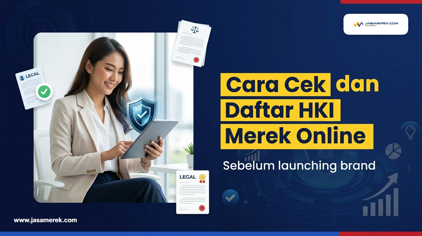 Cara Cek dan Daftar HKI Merek Online Sebelum Launching Brand