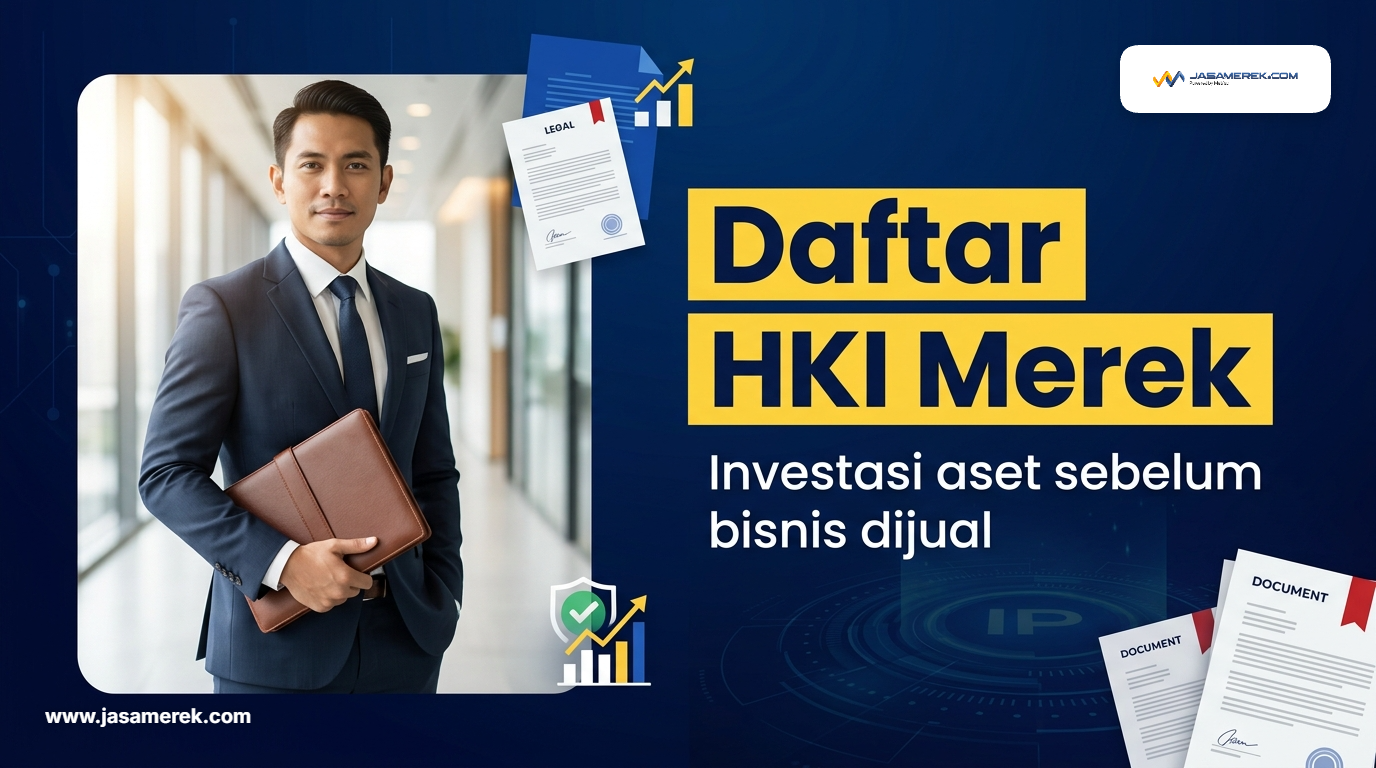 Daftar HKI Merek: Investasi Aset Sebelum Bisnis Dijual