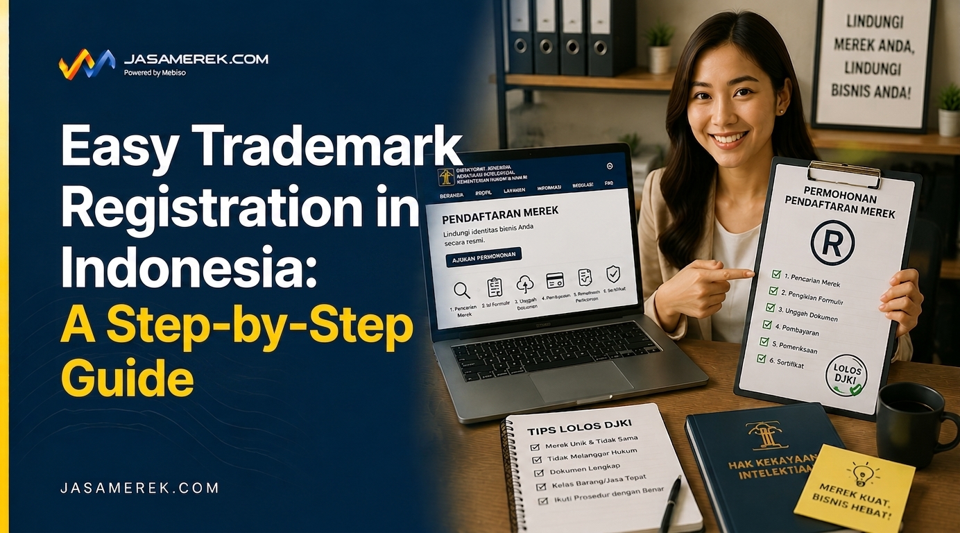 Easy Trademark Registration in Indonesia: A Step-by-Step Guide to Improve Your Chances of Approval